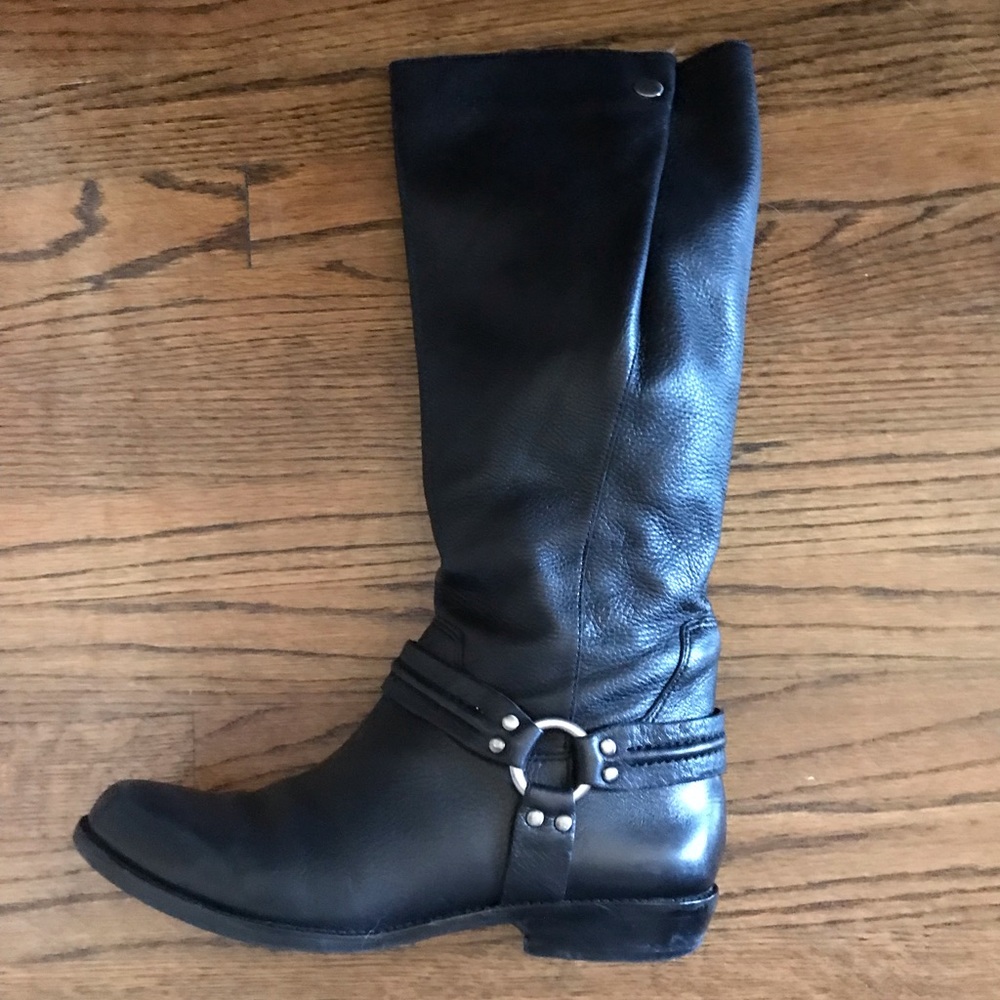 Franco Sarto Black Boots